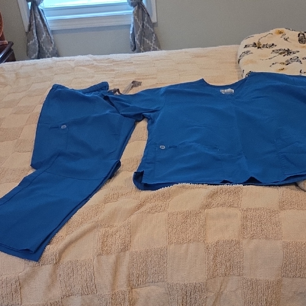 WonderWink Scrub Set Bright Blue